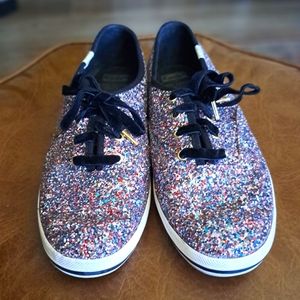 Kate Spade Rainbow Glitter Keds